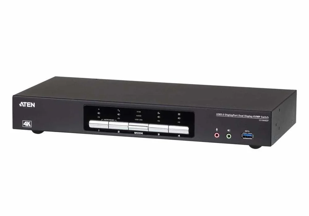 Aten Switch Usb 3.0 4k Displayport de Ecrã Duplo .