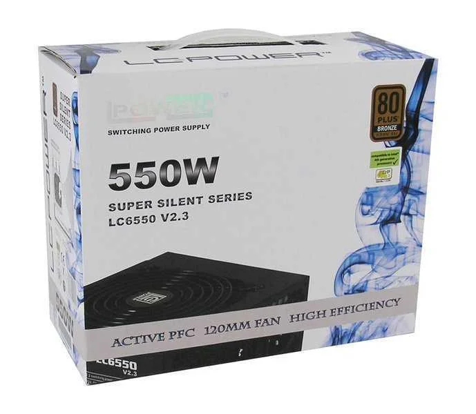 Lc-Power Lc6550 V2.3 Fonte de Alimentação 550 W 2.