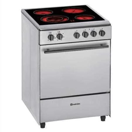 Fogão elétrico 60x60 Monza E605X Inox - MEIRELES