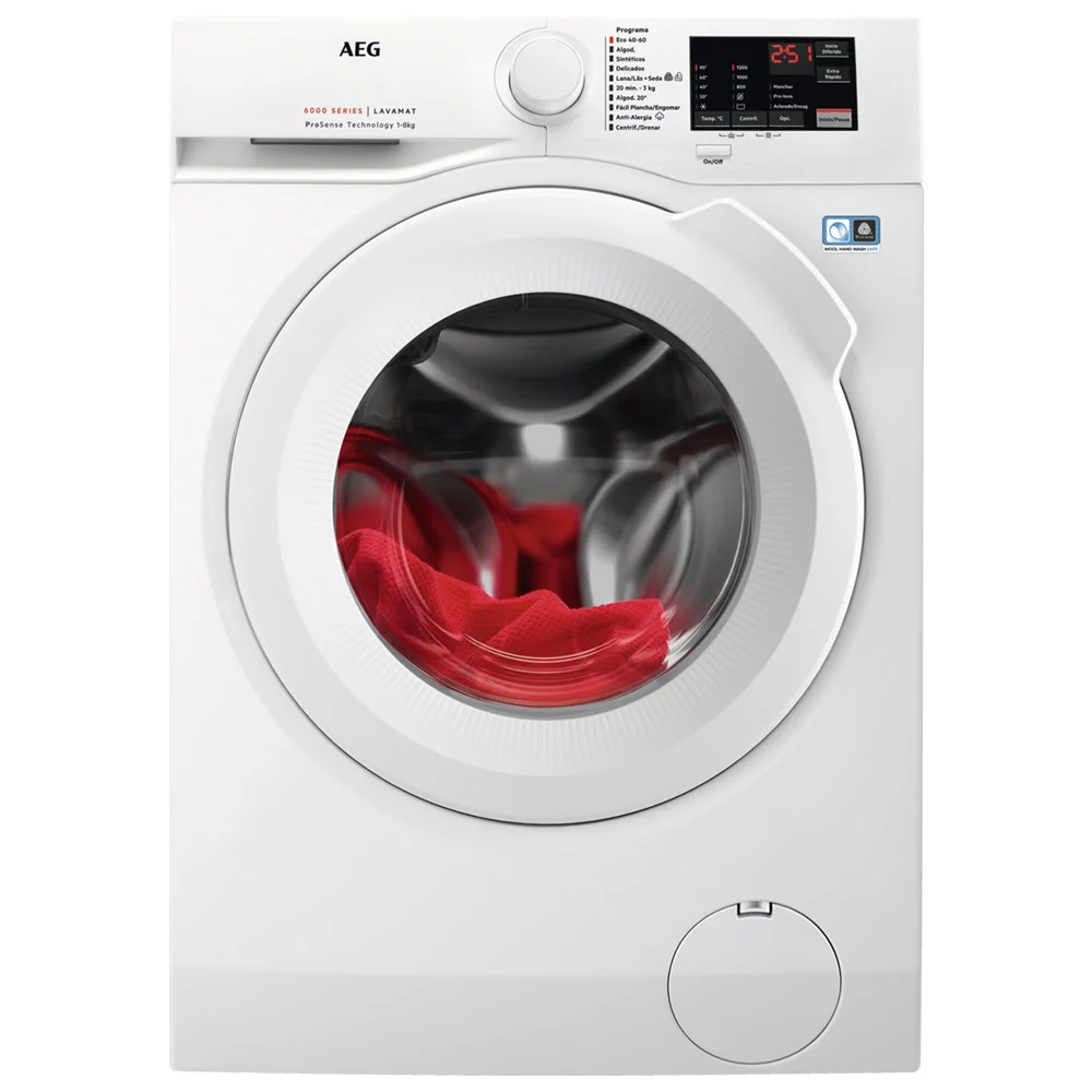 Washing Machine 1200rpm 8kg a - Aeg