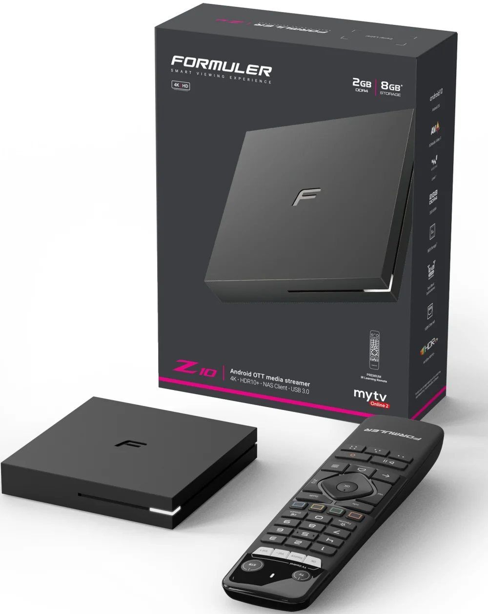 Formuler Z10 - Box IPTV - Android 4K