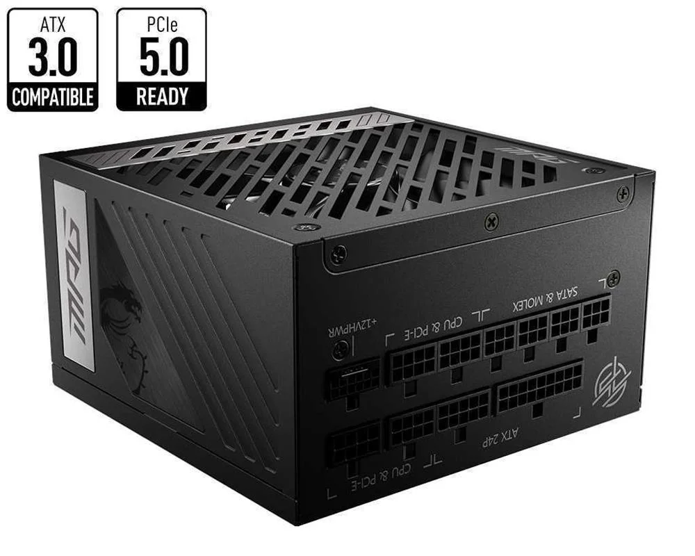 Msi Mpg A850g Pcie5 Fonte de Alimentação 850 W 24.