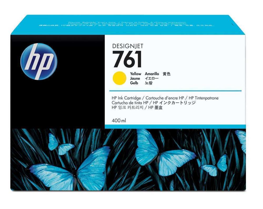 Hp Tinteiro Designjet 761 Amarelo de 400 Ml
