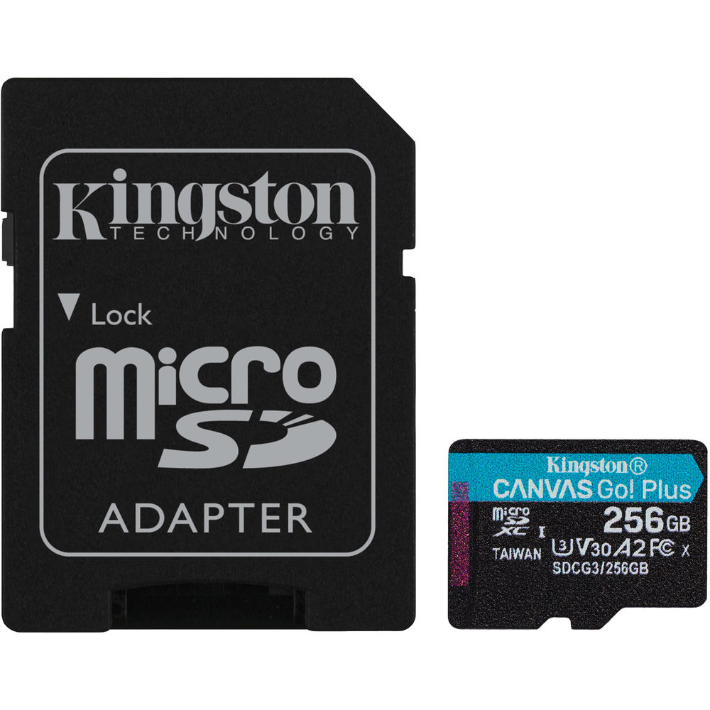 Kingston Technology Canvas Go! Plus 256 Gb Sd Uhs-I Class 10
