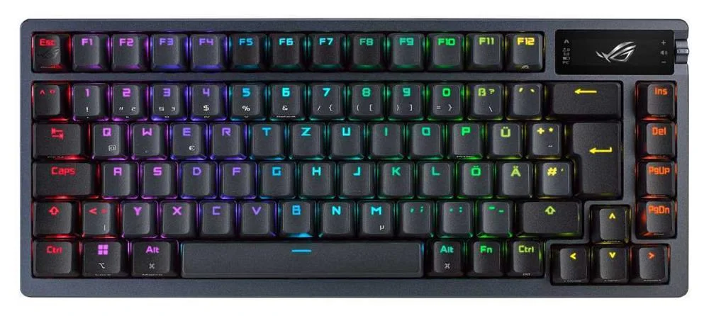 Asus Rog Azoth Teclado Usb + Rf Wireless + Blueto.