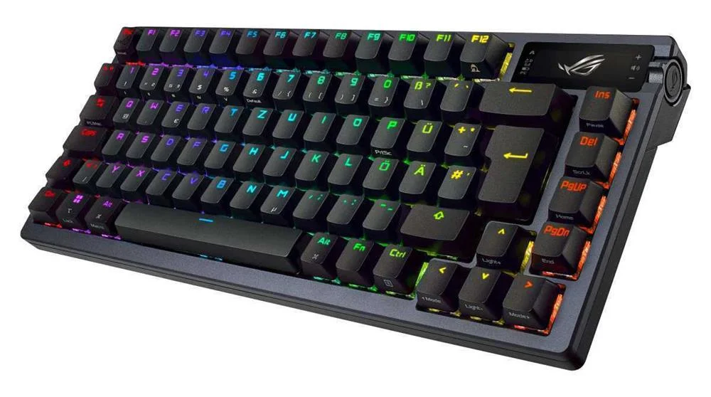 Asus Rog Azoth Teclado Usb + Rf Wireless + Blueto.