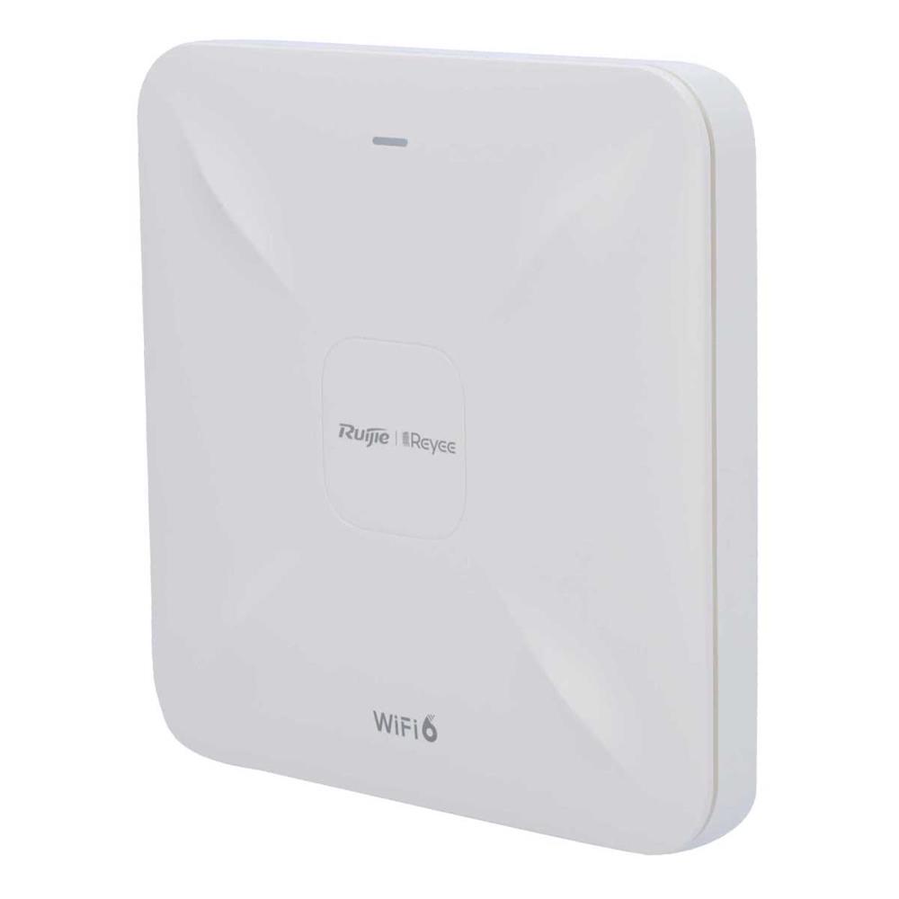 Reyee - Ap Wi-Fi Omni-Direccional 6 - Frequência 2.4 e 5 Ghz  - Suporta 802.11a/B/G/N/Ac/Ax - Taxa D