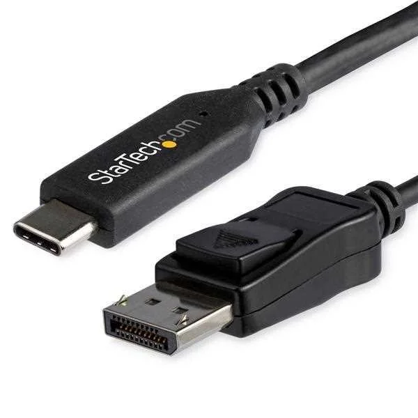 Startech.Com 6ft/1.8m Usb C To Displayport 1.4 Cable Adapter - 4k/5k/8k Usb Type C To Dp 1.4 Monitor