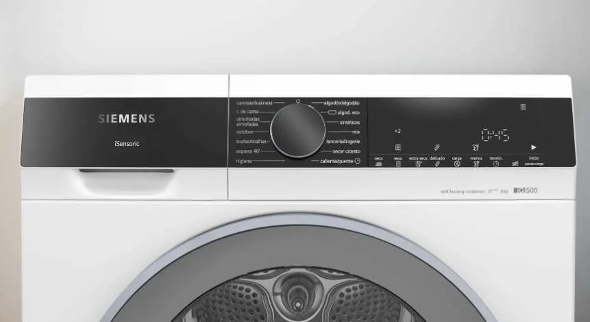 Máquina de Secar Roupa Siemens Wq35g2d0es 8kg Classe A+++