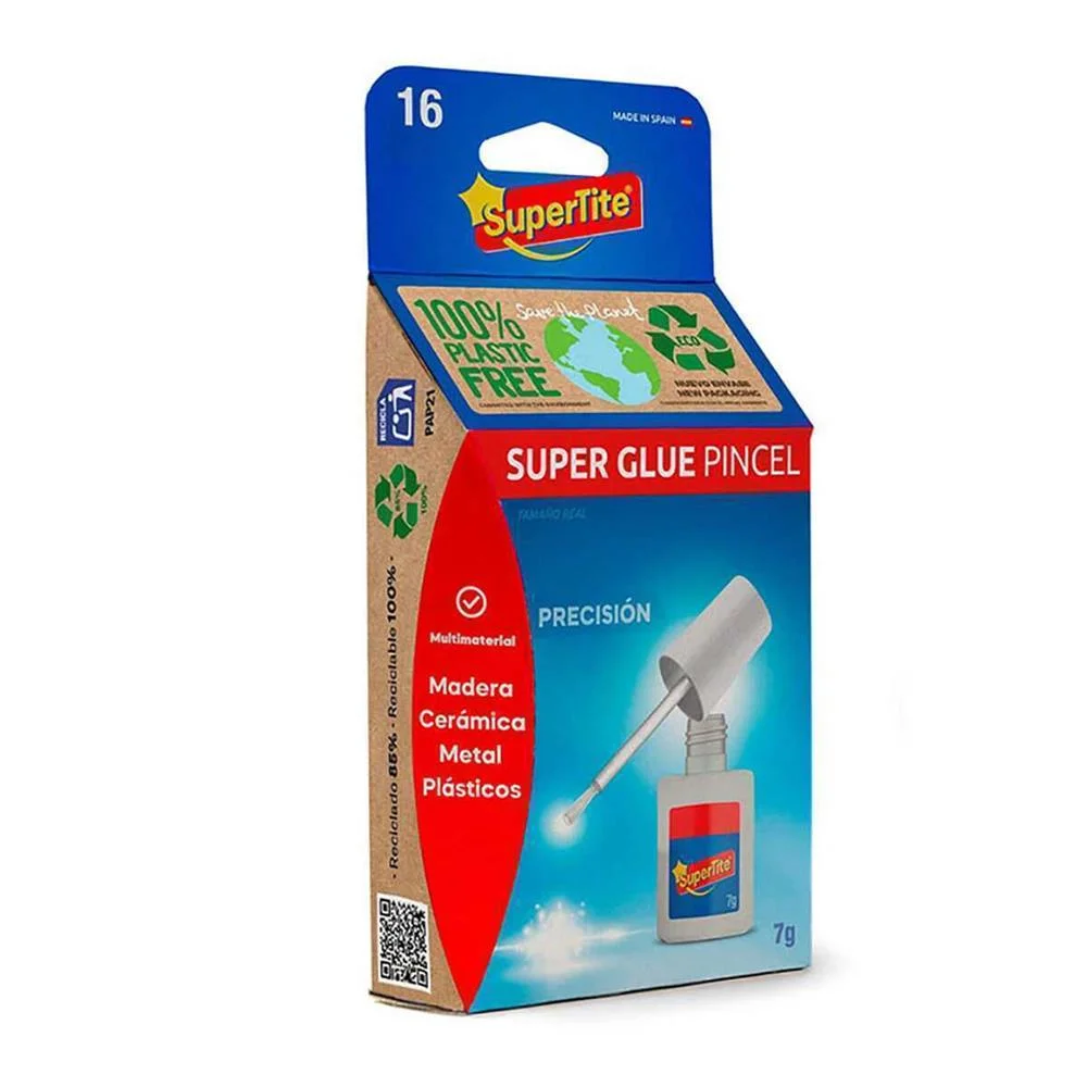 Adesivo Instantâneo Blíster 7g Pincel 2416 Supert.