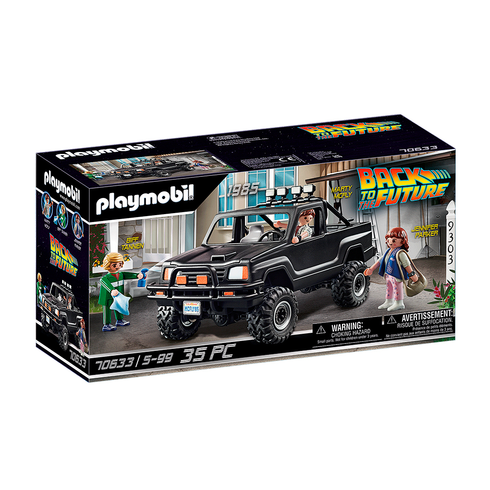 PLAYMOBIL BACK TO THE FUTURE MARTYS PICK-UP TRUCK