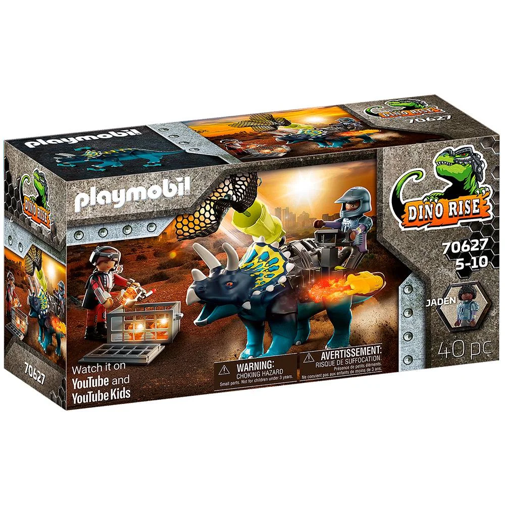 PLAYMOBIL TRICERATOPS: BATTLE FOR THE LEGENDARY S.