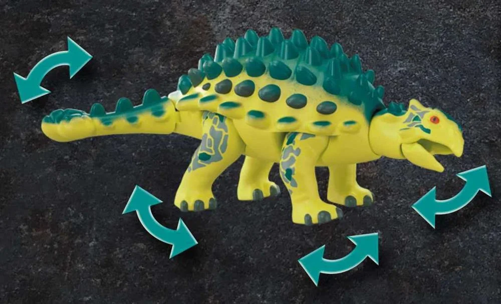 Playset Dino Rise Saichania Playmobil (73 Pcs) 