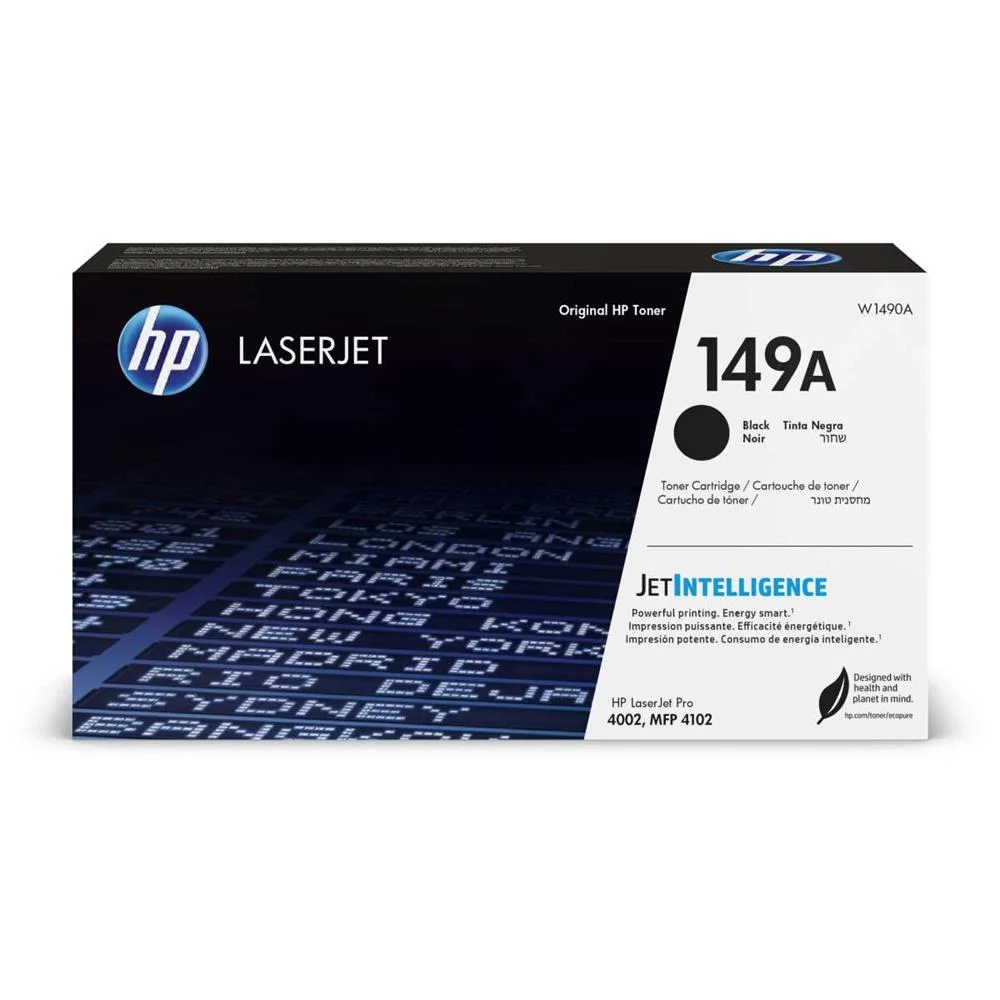 Hp 149a Toner Black W1490a Hp Laserjet Pro 4001