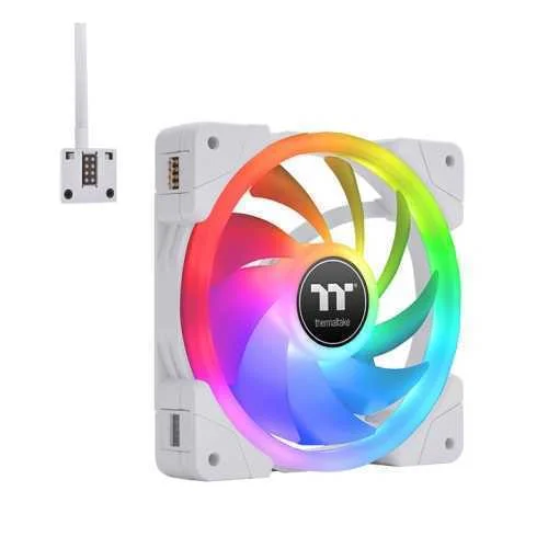 Ventilador 120x120 Thermaltake Swafan Ex12 RGB W .