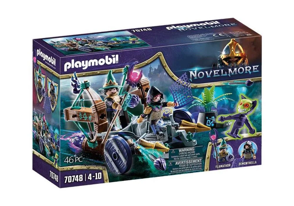 Playmobil: Violet Vale - Vehículo de Captura de Demónios 46 Peças  Idades 4+  Item 70748