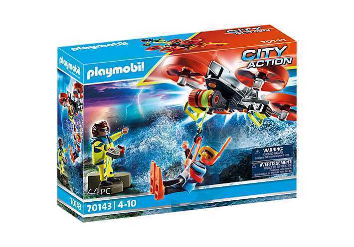 Playset Playmobil City Action Rescue Diver With R.