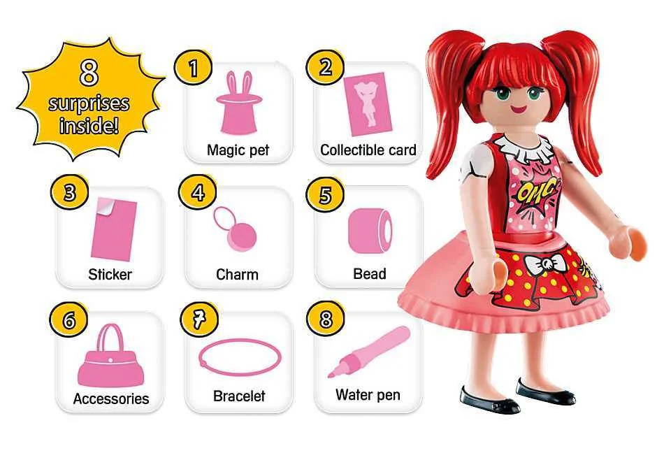 PLAYMOBIL STARLEEN COMIC WORLD
