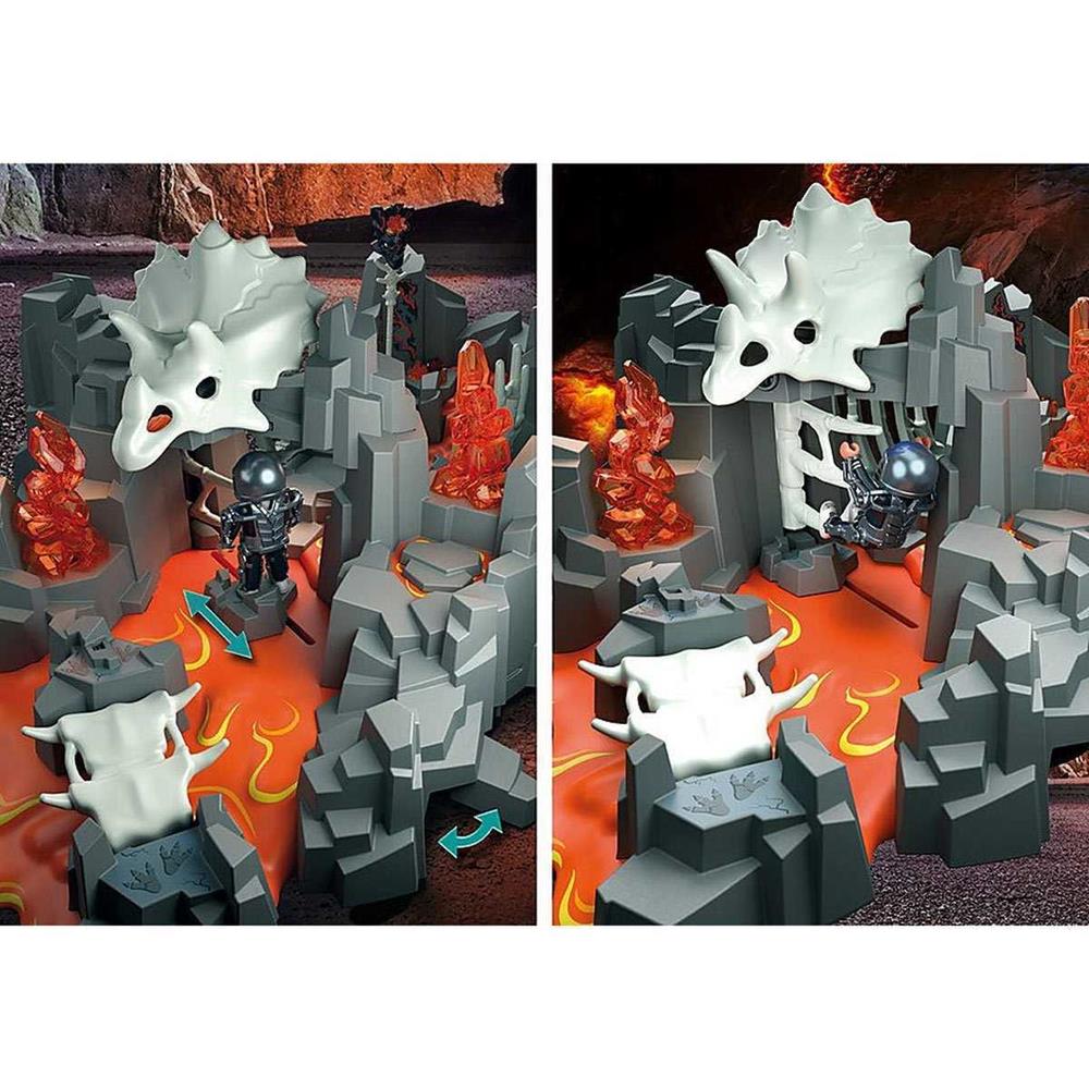 Playset Playmobil Dino Rise Lava Fountain Guardia.