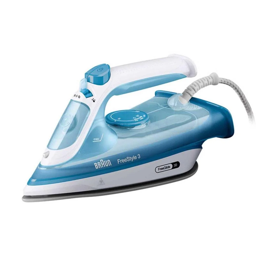 BRAUN FI 3144 BL FERRO A SECO E A VAPOR BASE DE C.