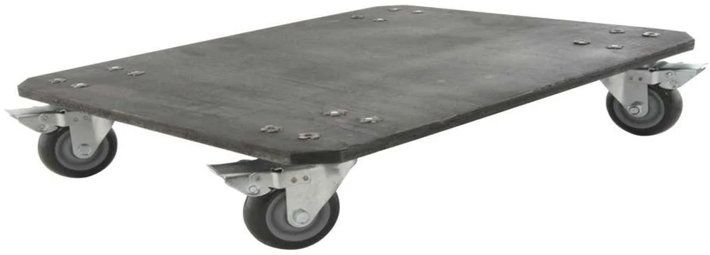 Wheel base for 19" flight case