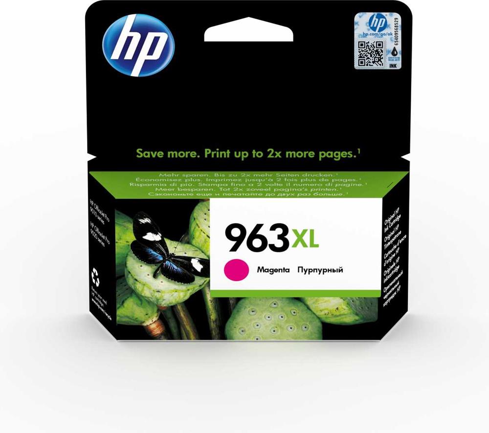 Tinteiro Hp 963xl High Yield Magenta - 3ja28ae