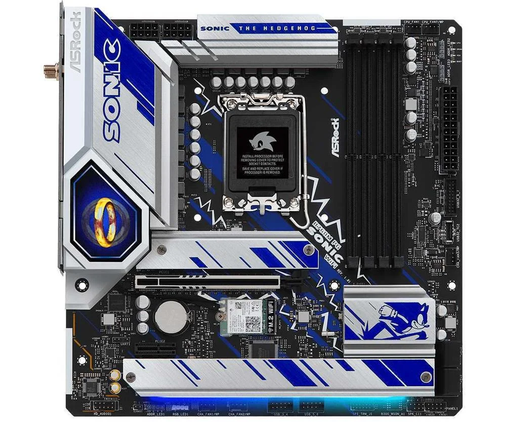 Asrock B760m Pg Sonic Wifi Intel B760 Lga 1700 Micro Atx