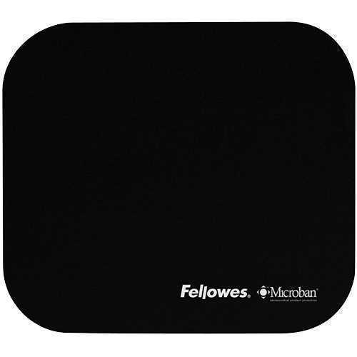 Fellowes Mauspad Microban 19,20x22,60cm              Schwarz