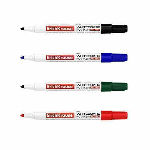 Blister 4 Marcadores de Pizarra W-500, Colores: N.