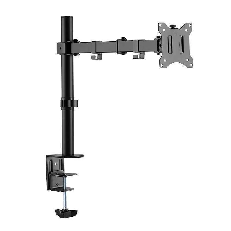 Logilink Mounting Kit - Adjustable Arm - For Lcd Display - Black