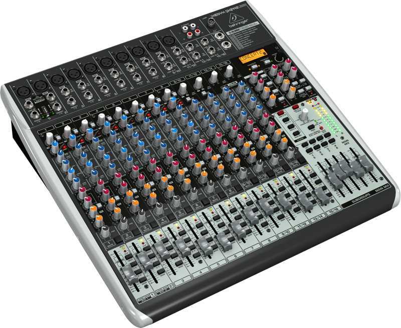 Behringer Qx2442usb Misturador de Áudio 24 Canais