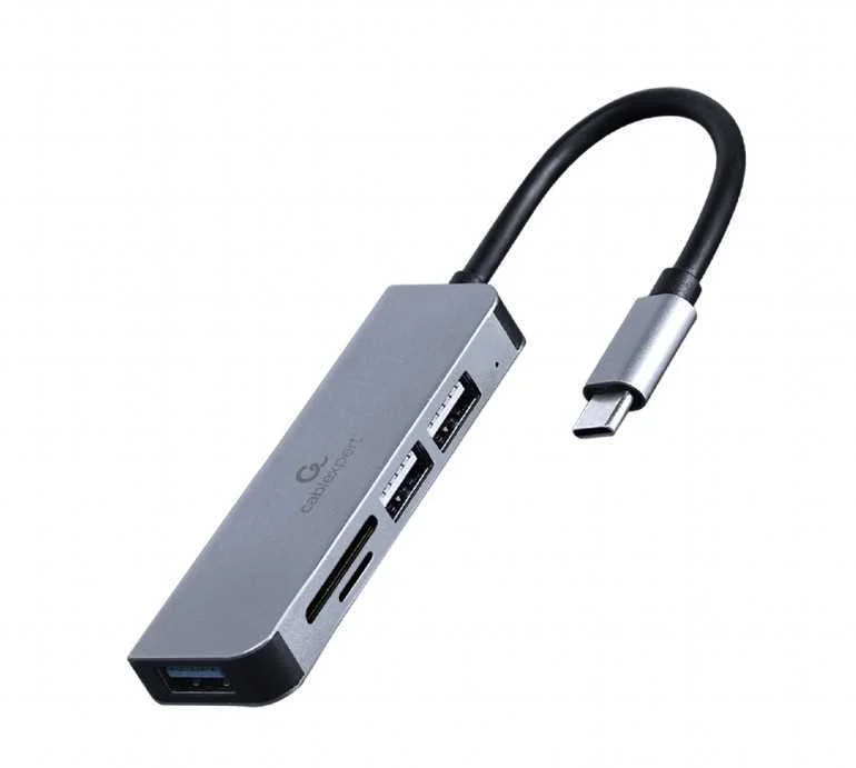 Hub Usb Tipo-C de 3 Puertos Usb 3.1 Y Usb 2.0 Con.