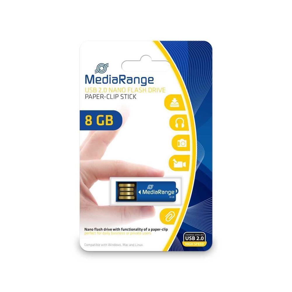MEDIARANGE MR975 UNIDADE DE MEMÓRIA USB 8 GB USB .