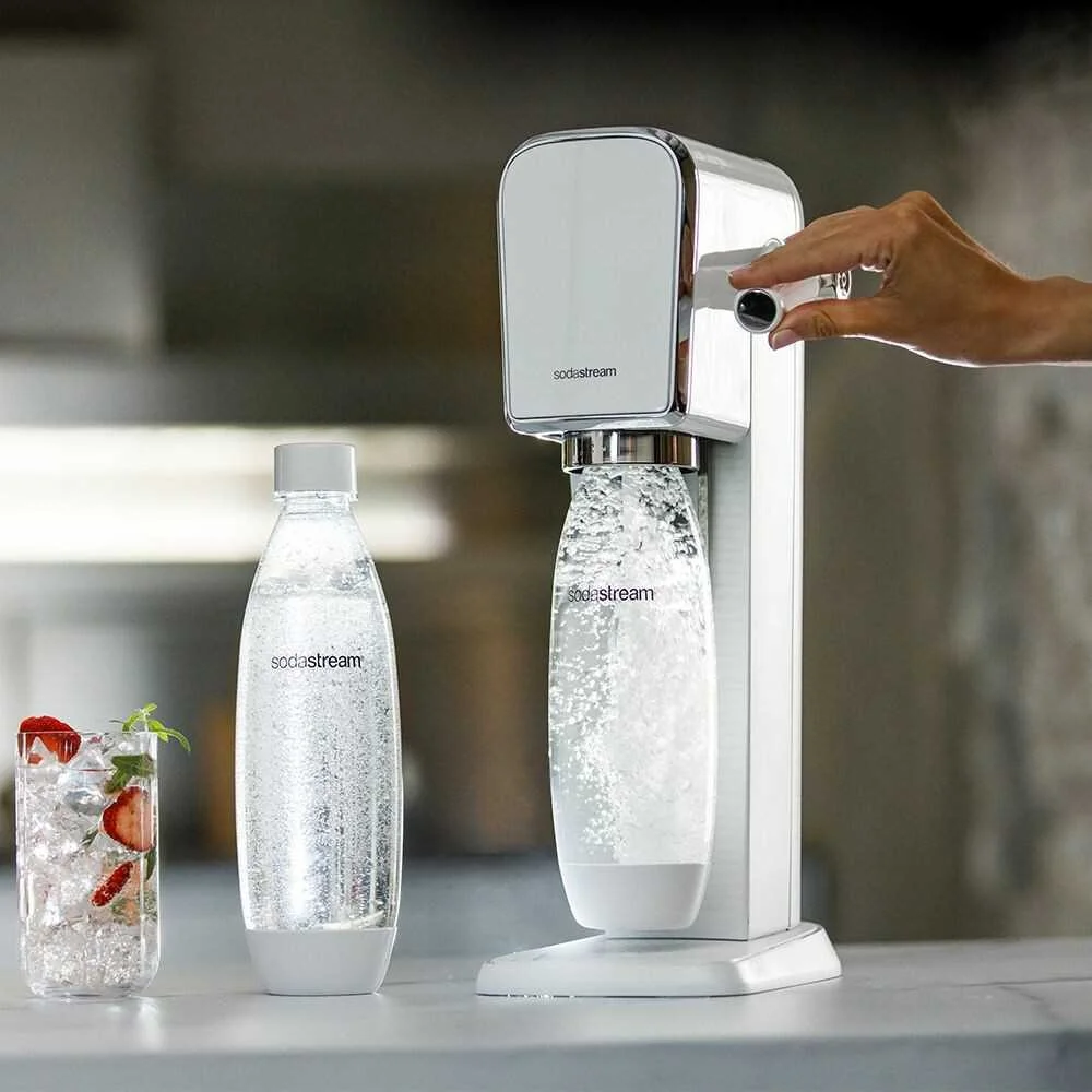 SodaStream Ekspres do wody Terra Bialy +1 butelka