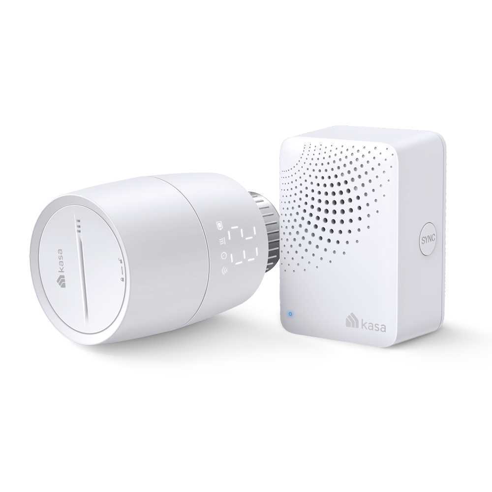 KASA SMART KE100 KIT VÁLVULA DE RADIADOR TERMOSTÁ.