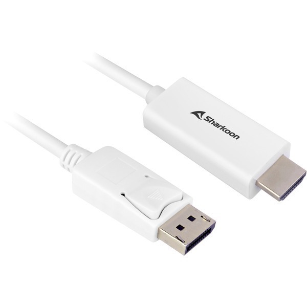 Cabo Adaptador Sharkoon Displayport 1.2 > Hdmi 4k