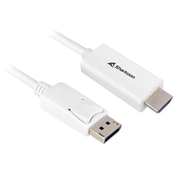 Cabo adaptador Sharkoon Displayport 1.2 > HDMI 4K