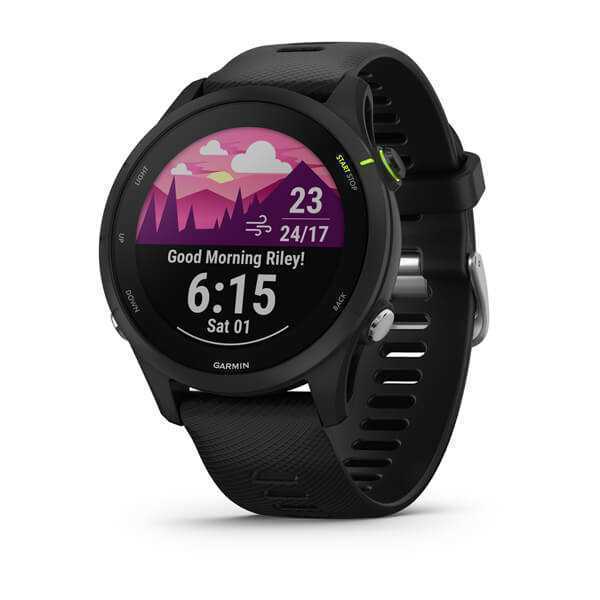 Smartwatch Forerunner 255 Music Preto - Garmin