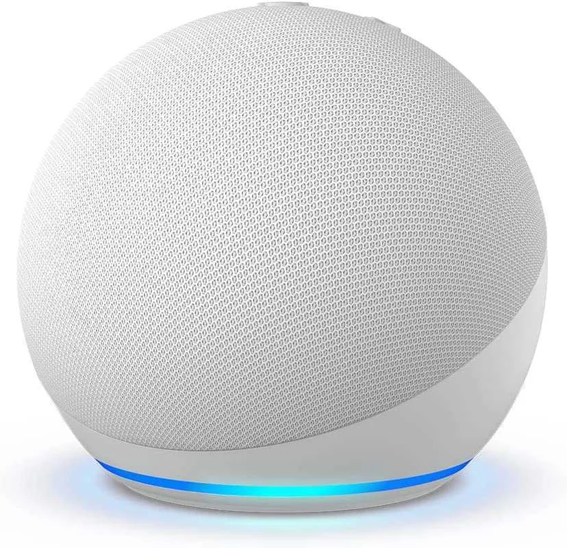 Amazon Speaker Echo Dot (5 Gen) Glacier White (B09b94956p)