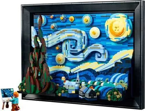Lego Ideas 21333 The Starry Night - Vincent Van Gogh
