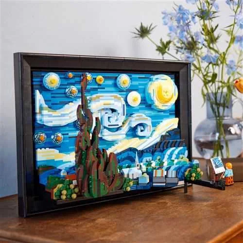 Lego Ideas 21333 The Starry Night - Vincent Van Gogh