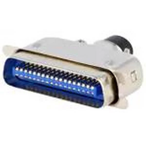 Ficha Centronics 36 Pinos Macho para Cabo Flat