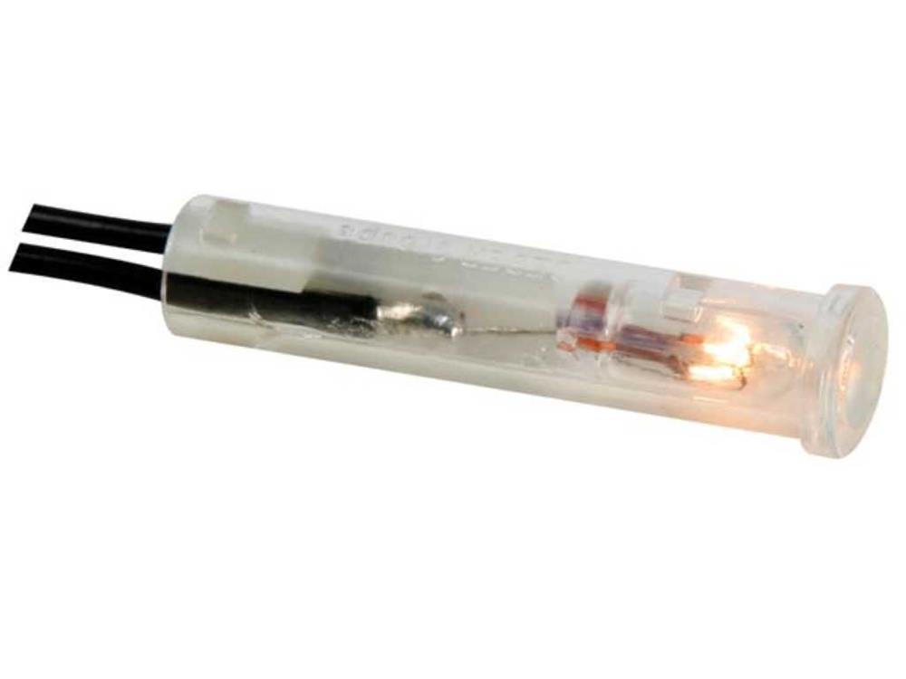 Round 7mm Panel Control Lamp 12v Crystal
