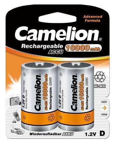 Recargable D 10000mah (2 Pcs) Camelion