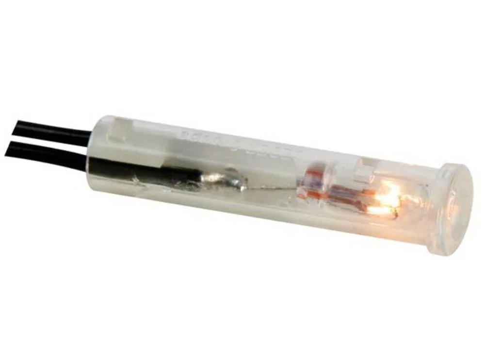 Round 7mm Panel Control Lamp 220v Crystal