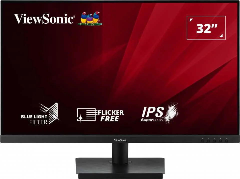 Monitor 32" Va Va3209-2k-Mhd Quad Hd Preto - Viewsonic