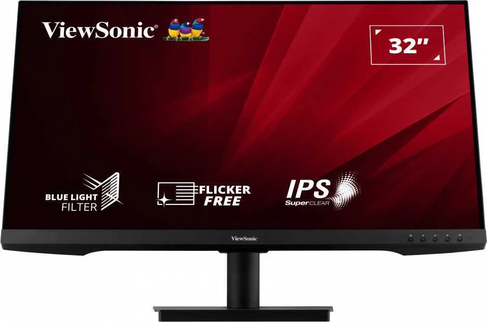 Monitor 32" Va Va3209-2k-Mhd Quad Hd Preto - Viewsonic