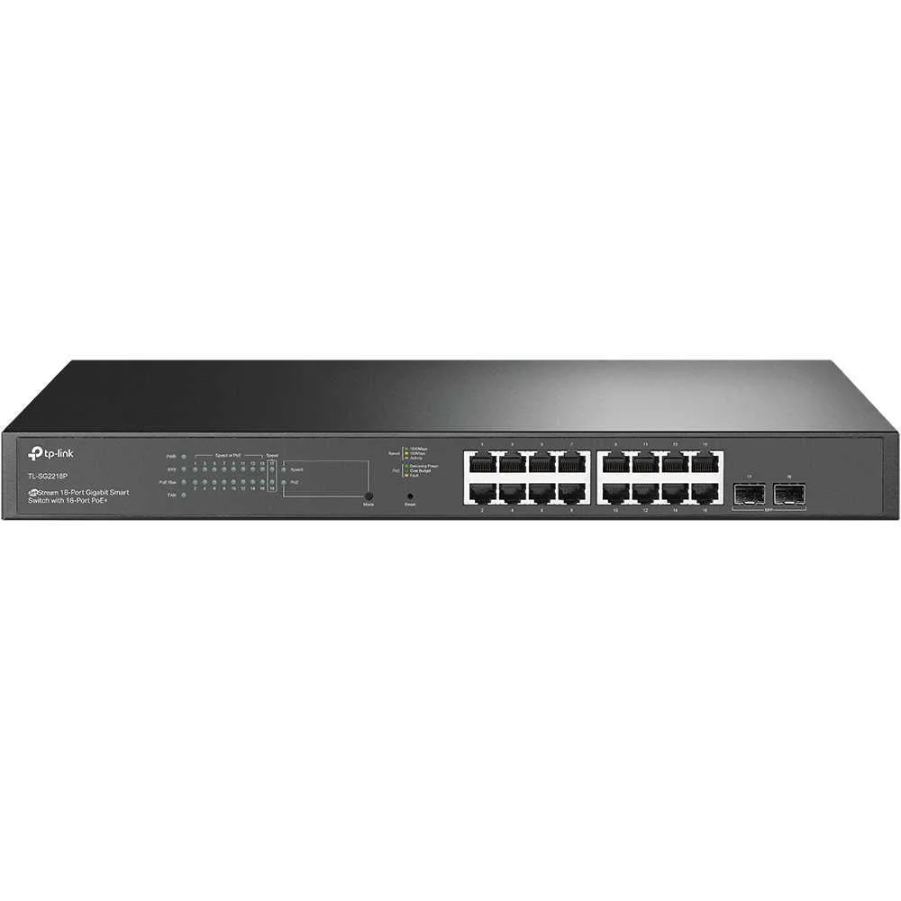 Switch Tp-Link 18 Port Gigabit Smart 16 Port Poe