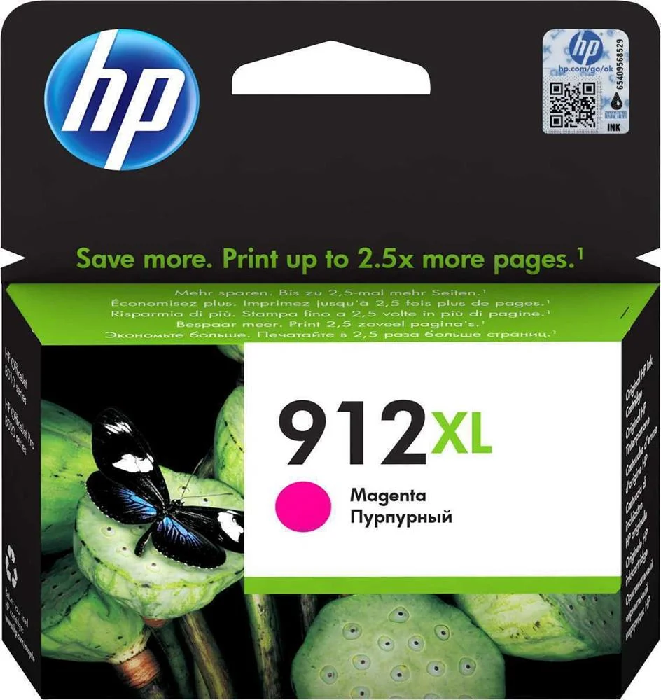 Tinteiro Hp 912xl High Yield Magenta - 3yl82ae