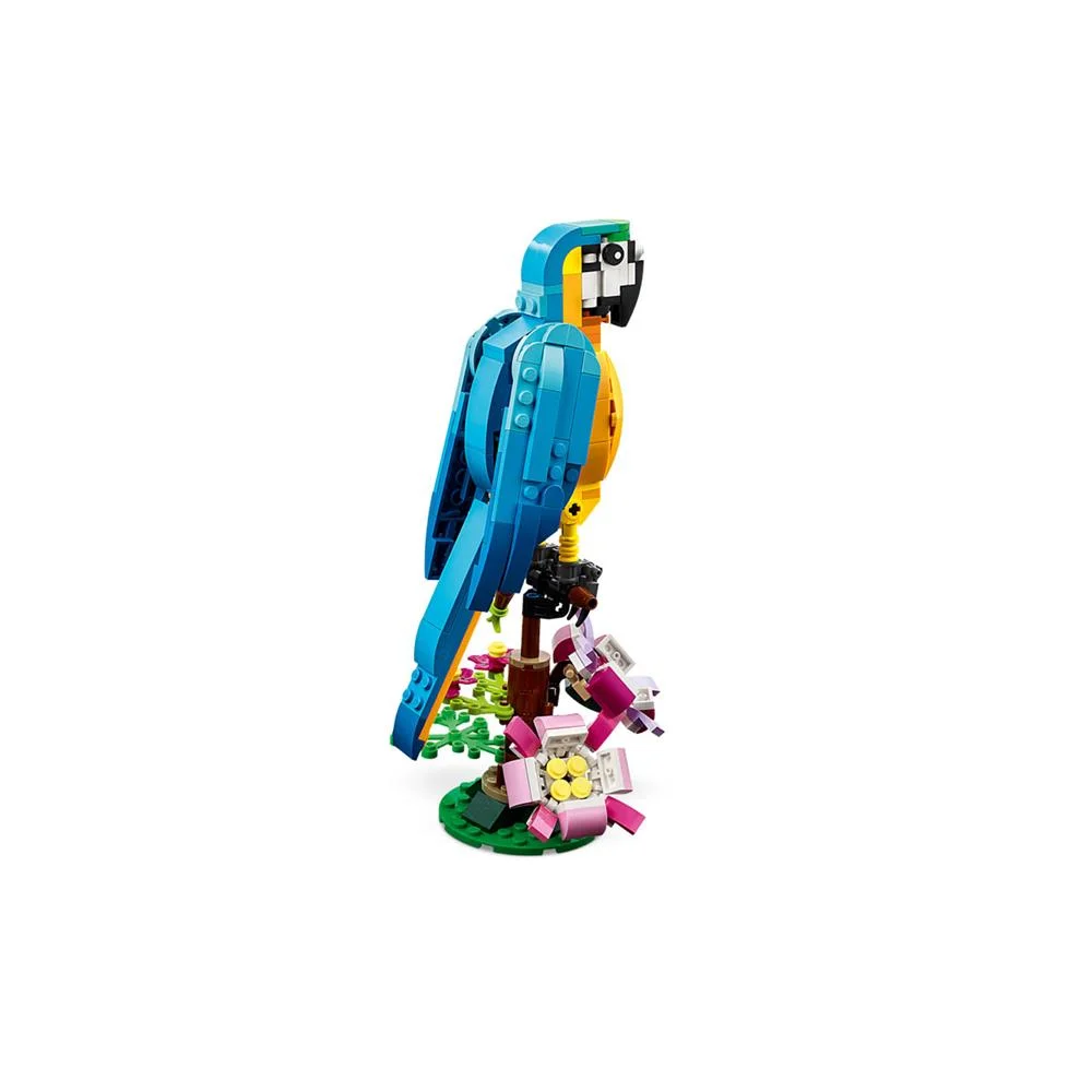 Jogo de Construção Lego Creator Exotic Parrot 